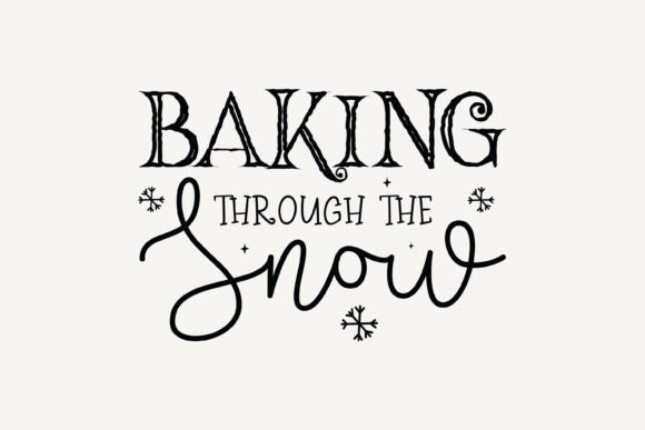 Baking Through the Snow SVG Review