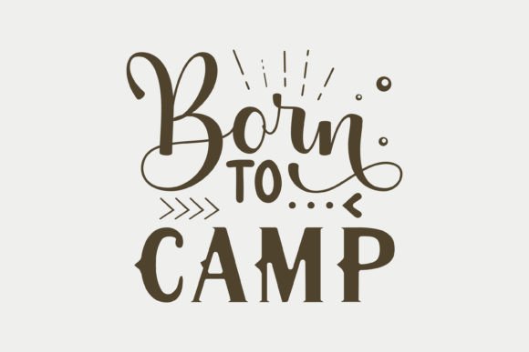 Born to Camp SVG Review for Embroidery Projects