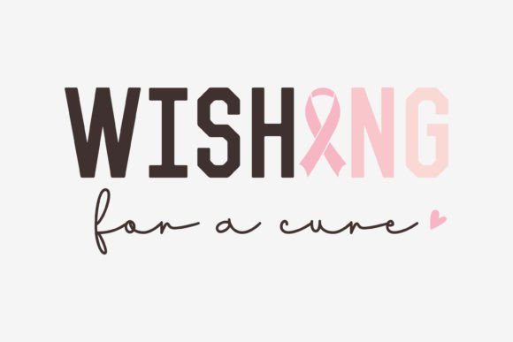 Breast Cancer SVG Wishing for a Cure Review