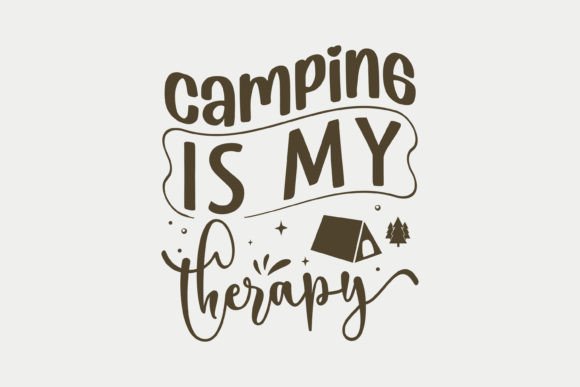 Camping is My Therapy SVG Review