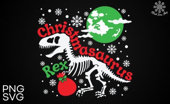 Christmasaurus Rex Kid Christmas Svg Review