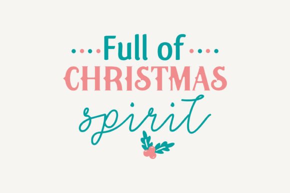 Full of Christmas Spirit SVG Review for Embroidery Projects