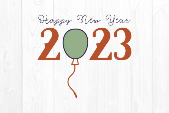 Happy New Year 2023 SVG Design Review