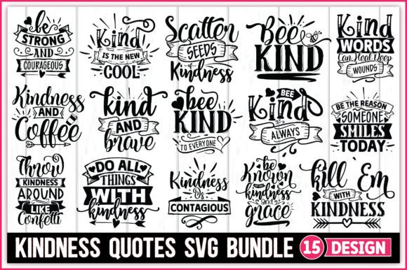 Kindness Quotes SVG Bundle Review