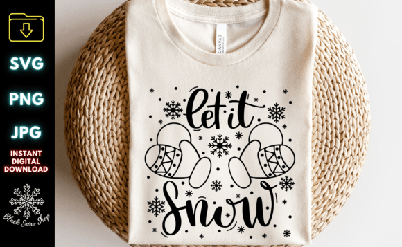 Let It Snow Snowball Christmas Svg Review