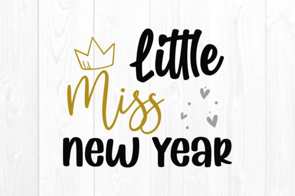 New Year SVG Design Little Miss New Year Review