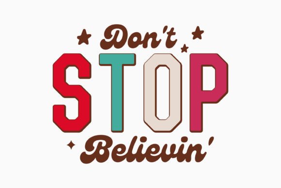 Retro Christmas Quote SVG Don t Stop Bel Review