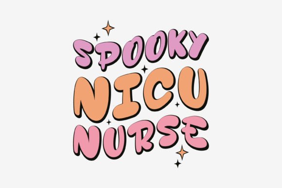 Retro Spooky NICU Nurse Halloween SVG Review