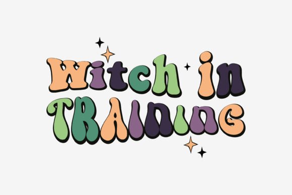 Retro Witch in Training Halloween SVG Review