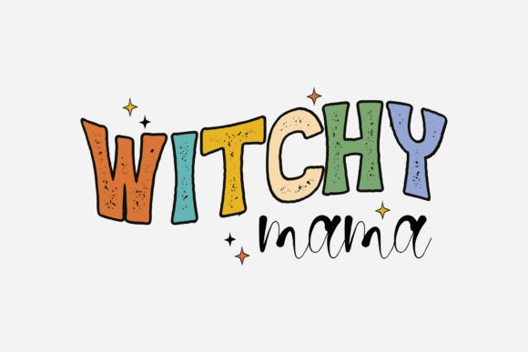 Retro Witchy Mama Halloween SVG Review