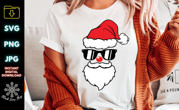 Santa Face Kids Christmas SVG Review
