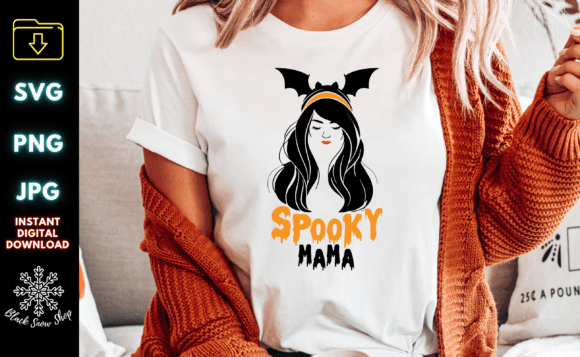 Spooky Mama Bat Halloween Svg Review